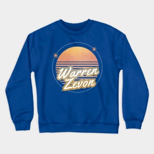 warren z ll retro moon Crewneck Sweatshirt